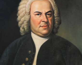 ヨハン・セバスチャン・バッハの肖像 - エリアス・オスマン