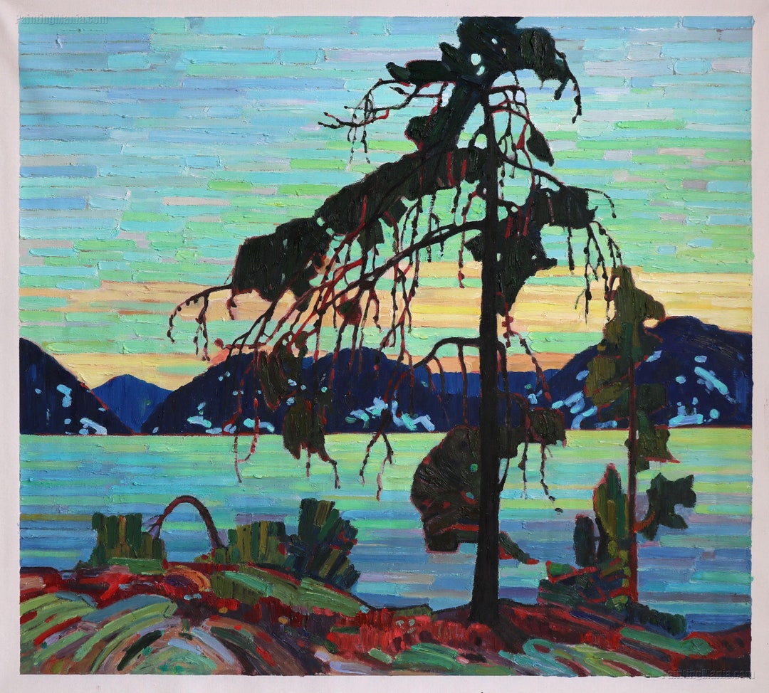 The Jack Pine - Tom Thomson Hand-painted Oil Painting Reproduction ...