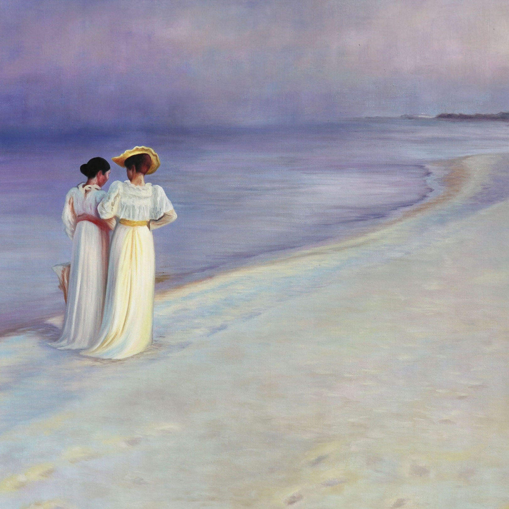 エドワード・カキュエル、An afternoon boating、希少画集より エドワード・カキュエル、An afternoon boating、希少画集より