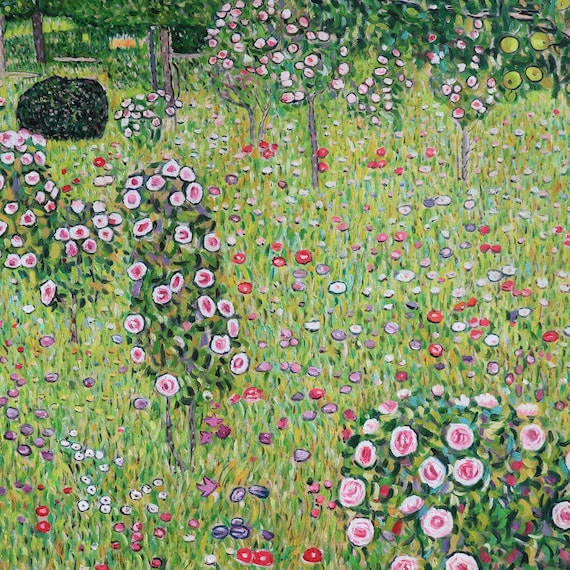GUSTAV　KLIMT、クリムト、果樹園、希少な画集より、新品高級額 GUSTAV KLIMT、クリムト、果樹園、希少な画集より、新品高級額