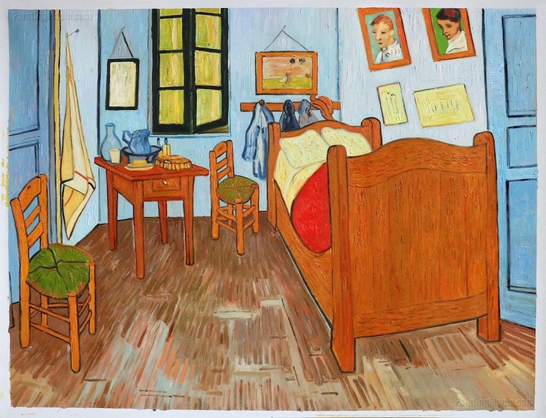 ヴィンセント・ヴァン・ゴッホ、アルルのヴァン・ゴッホの部屋、希少画集画 立版古｜tatebanko