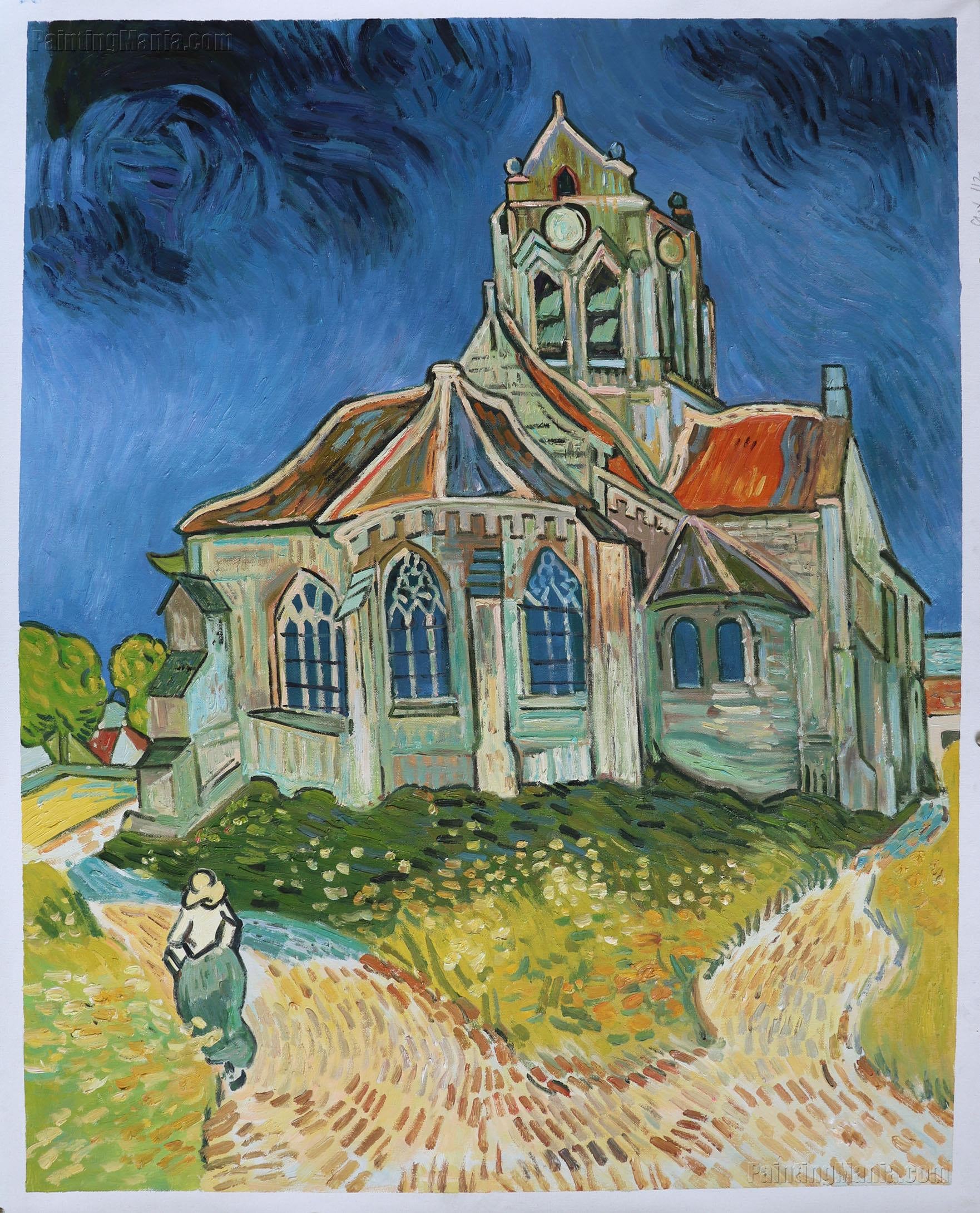 The Church at Auvers-sur-oise View From the Chevet Vincent - Etsy Denmark The Church at Auvers-sur-oise View From the Chevet Vincent - Etsy Denmark