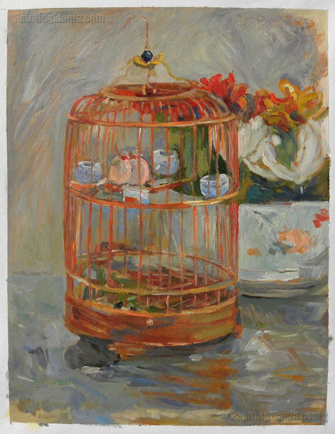 The Cage Berthe Morisot handpainted oil painting Etsy