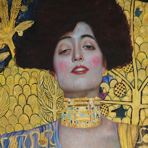 Judith I Gustav Klimt Hand-painted Oil Painting Reproduction,biblical