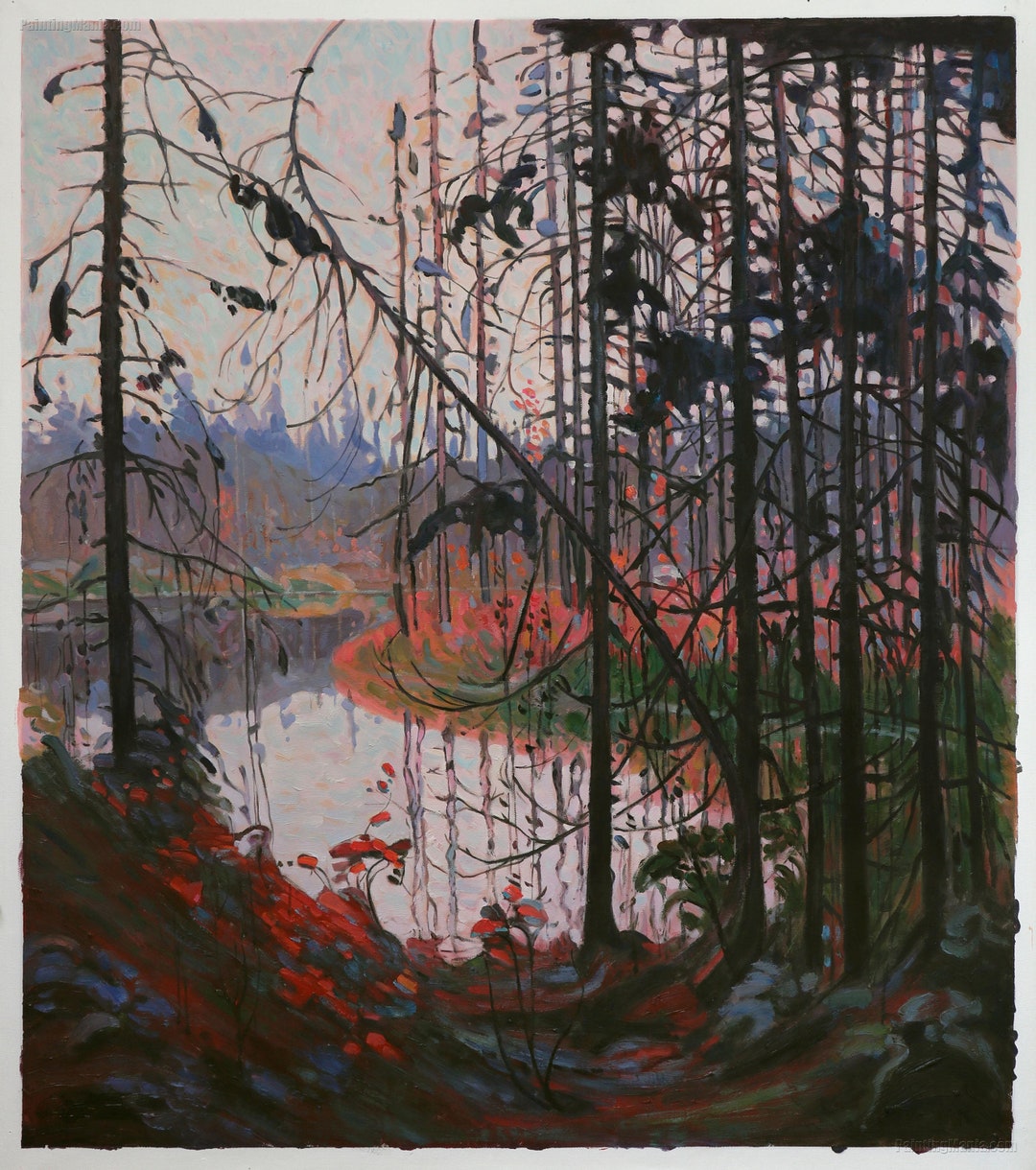 Northern River Tom Thomson reproduction de peinture à Etsy France