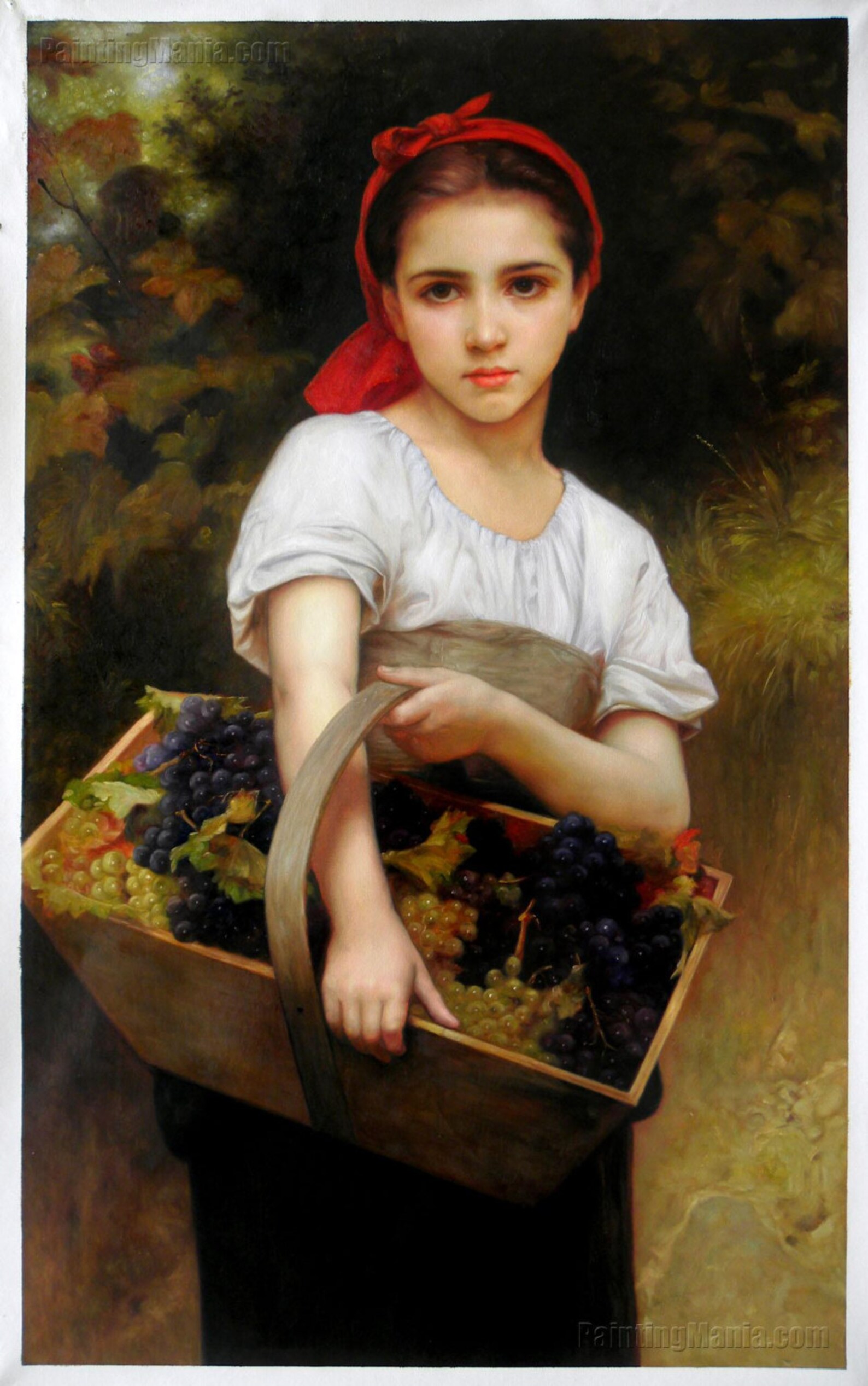 Harvester William Bouguereau handpainted oil painting Etsy