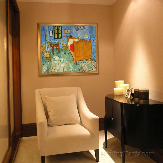 Vincent S Bedroom In Arles 1889 Vincent Van Gogh Hand Painted Oil Painting Reproduction Bedroom Wall Art Interior Decor Studio Wall Decor
