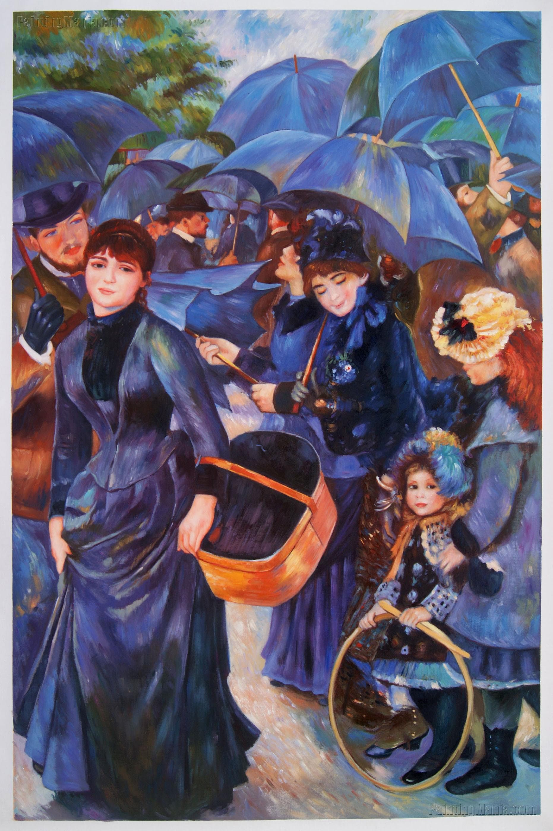 The Umbrellas By Renoir