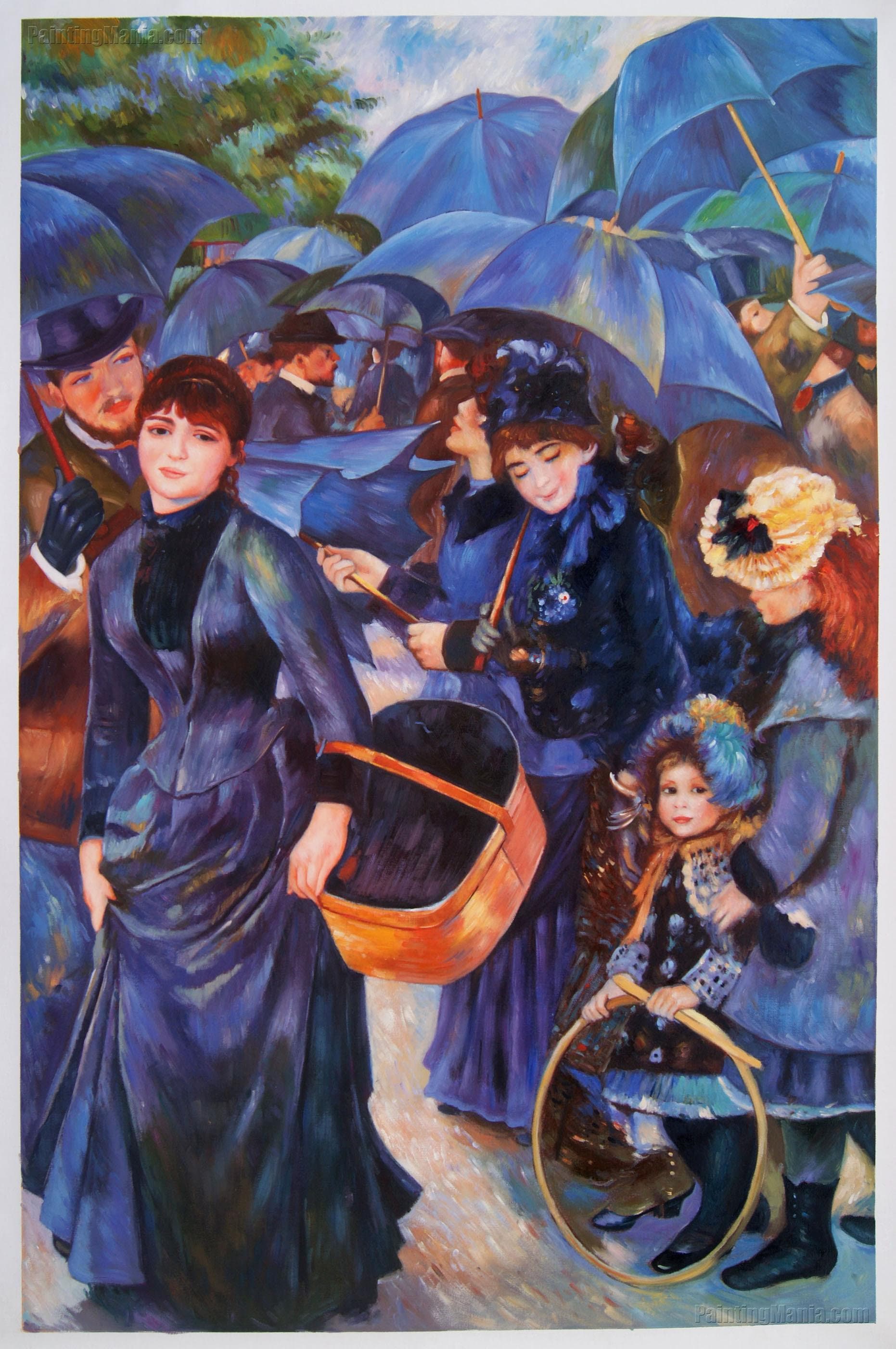 The Umbrellas PierreAuguste Renoir handpainted oil Etsy