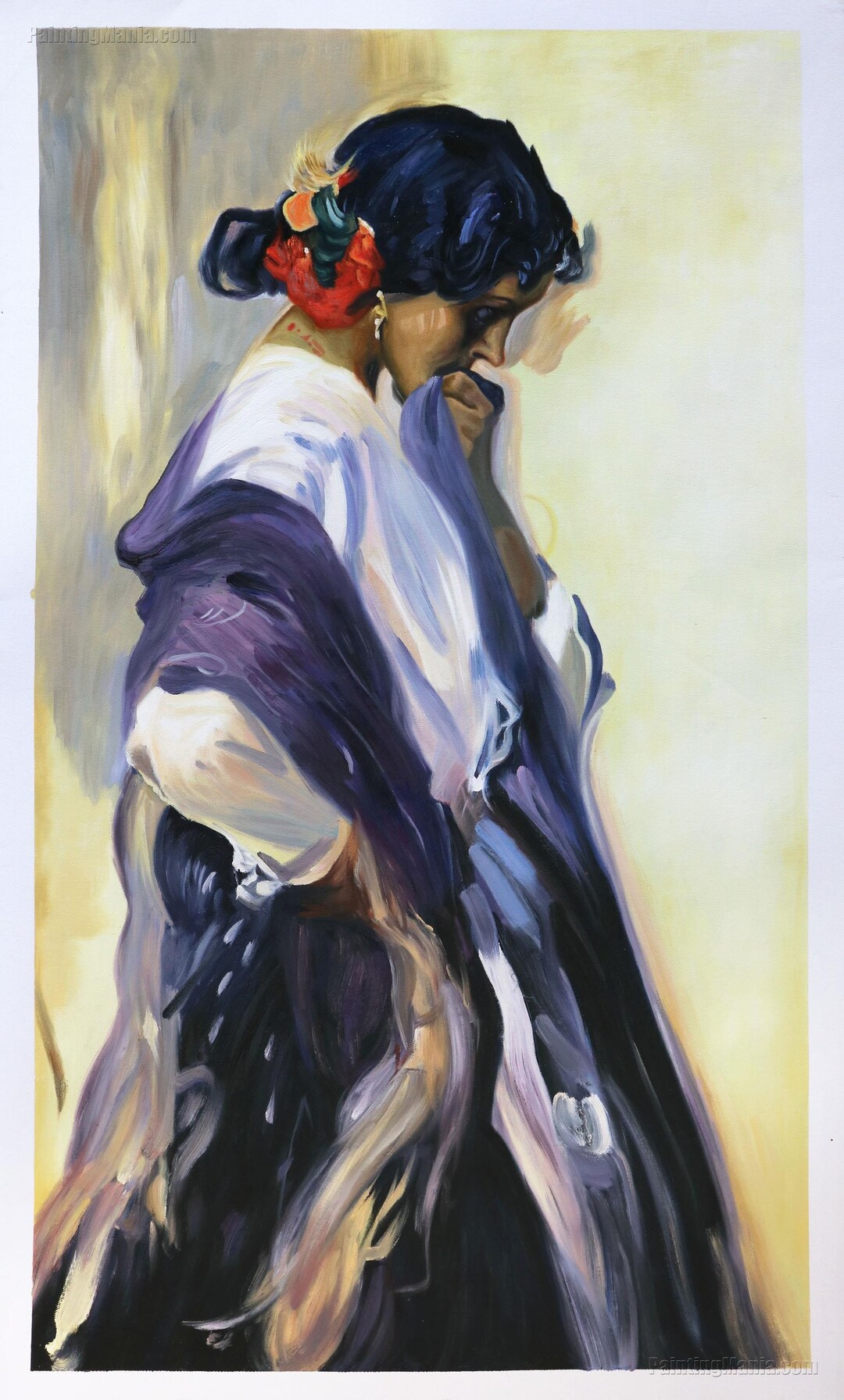 A Gypsy - Joaquin Sorolla Y Bastida Hand-painted Oil Painting