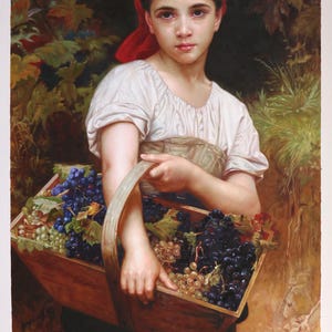 羊飼いの少女 - ウィリアム・ブグローの手描きの油絵の複製 羊飼いの少女 - ウィリアム・ブグローの手描きの油絵の複製