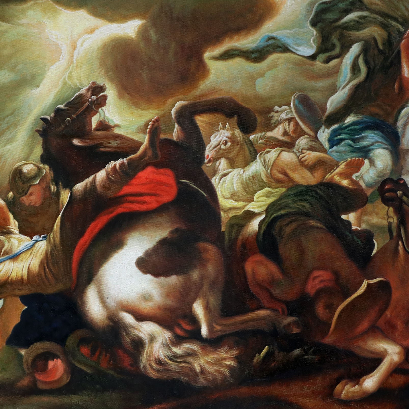 La Conversion De Saint Paul Sur Le Chemin De Damas La Conversion de Saint Paul sur le chemin de Damas Luca - Etsy France
