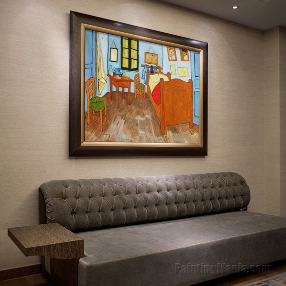 Vincent S Bedroom In Arles Vincent Van Gogh Hand Painted Oil Painting Reproduction Bedroom Wall Art Interior Decor Family Decorations