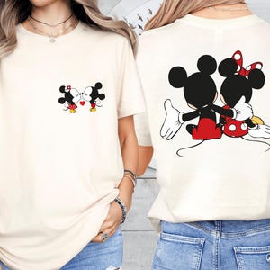Comfort Colors Lover Mickey And Minnie Shirt, Disney Lover Shirt, Valentines Day Shirt, Disney Couple Shirt, Disney Matching Shirt