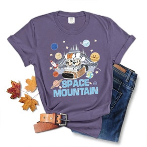 Comfort Colors Space Mountain Shirt, Mouse And Friends Space Shirt,  Magic Kingdom Shirt, Vintage Disney Shirt, Vintage Space Mountain Shirt