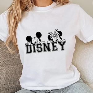 Comfort Colors Disneyland Minnie And Mickey Shirt, Disney Family Trip Shirt, Mouse Shirt, Disneyworld Shirt, Mickey And Friend Shirt