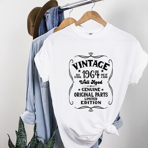 Comfort Colors Vintage 1964 Shirt, Well Aged 1964 Tee, 60th Birthday Shirt, Original Parts Shirt, Limited Edition Tee, 1964 Vintage Shirt