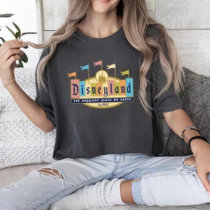 Comfort Colors Disneyland Est 1955 Shirt, Vintage Disneyland Shirt, Disneyland 1955 Shirt, Retro Disney Shirts, Retro Disney Shirt