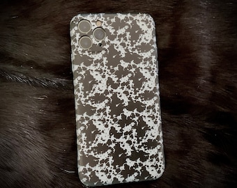 Cow Print iPhone Case
