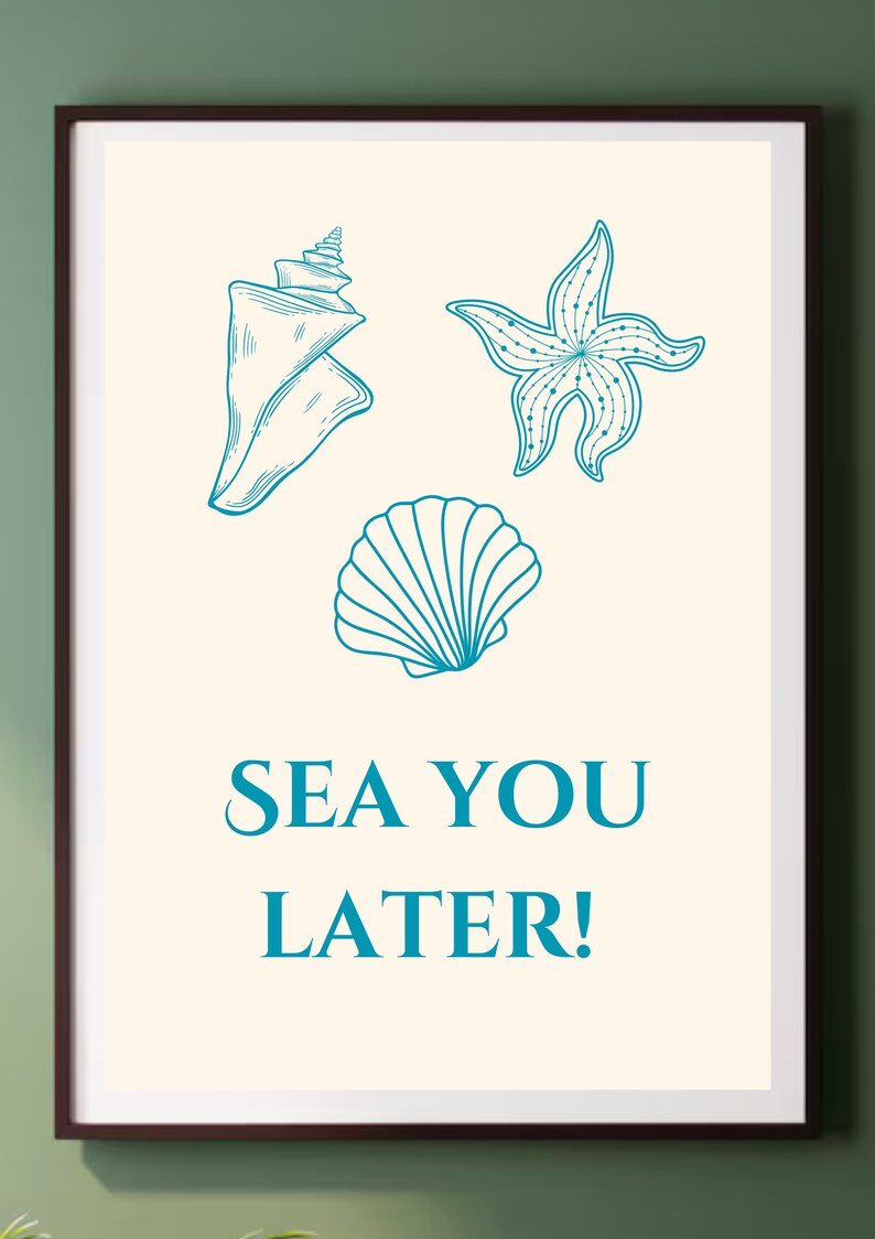 Vintage Beach House Wall Decor. Wall Prints. Beach House Art. Beach ...