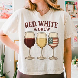 Red White and Brew Png, Fourth Of July Beer Png, Beer Lovers July 4th Graphic, Independence Day Shirt PNG, Patriotic Beer PNG Design