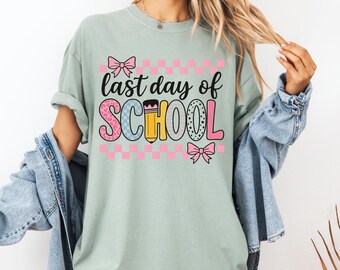 Happy Last day of School Png, Summer Teacher Png, Teacher png, Teacher Appreciation Png, Preppy Teacher Coquette School Png, School Clipart