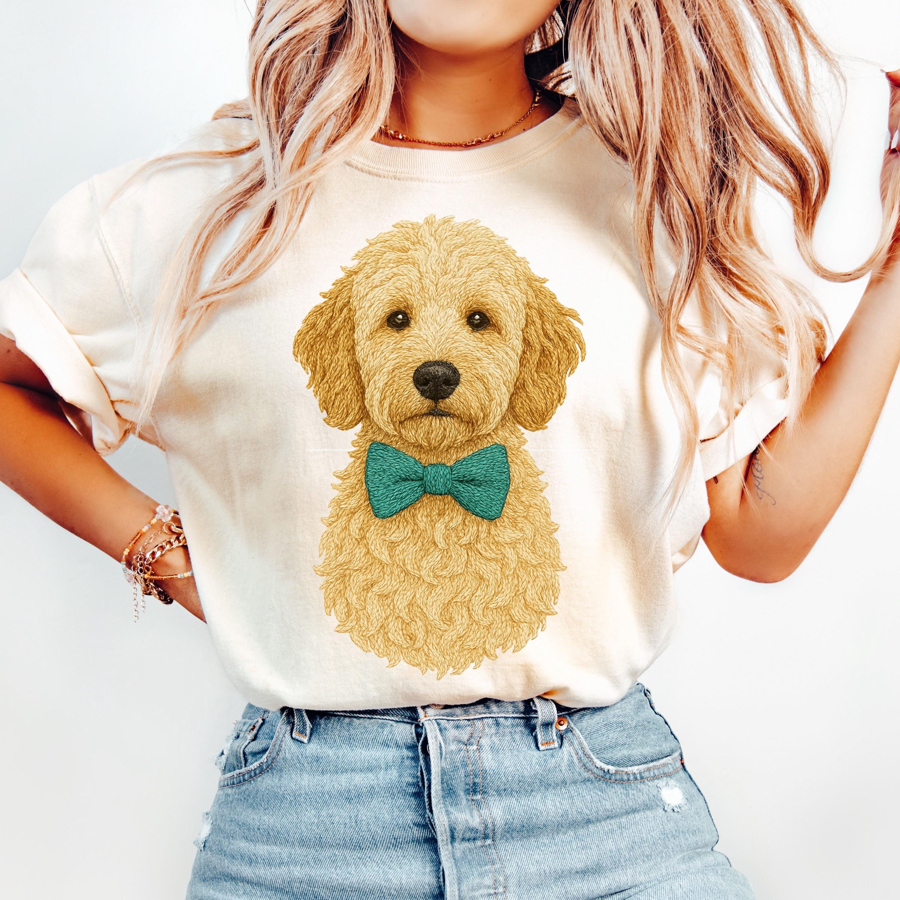 Goldendoodle Dog Mom Png, Faux Embroidery Doodle Mama Sublimation ...