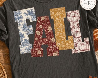 Flannel Fall Letters Word PNG Cozy Season Sweater Weather Design Mom Fall Png, Trending Fall Shirt Autumn Graphic Pumpkin Finger Print Vibes