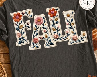 Flannel Fall Letters Word PNG Cozy Season Sweater Weather Design Mom Faux Png Trending Fall Shirt Autumn Graphic Pumpkin Finger Print Vibes