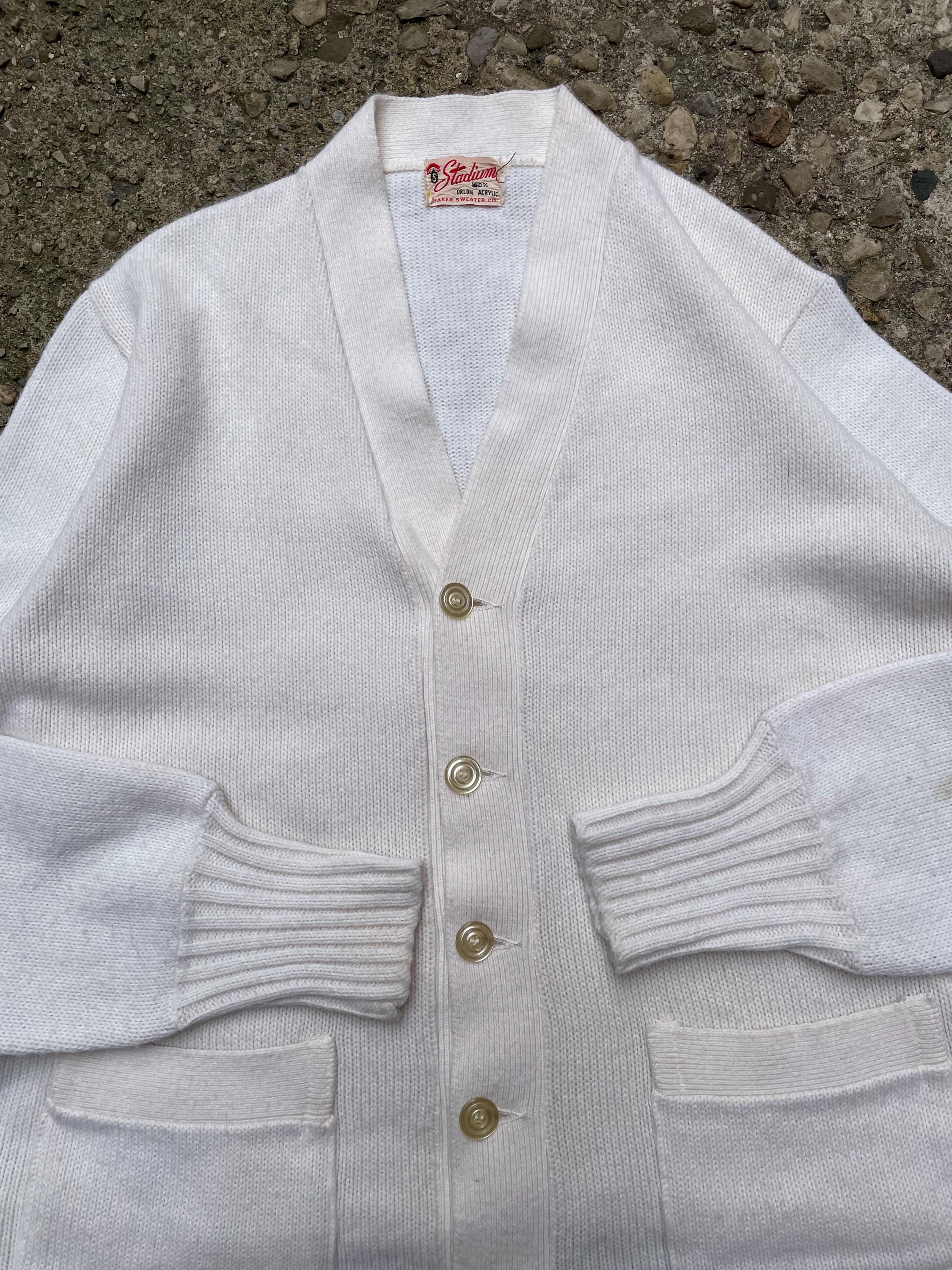 60’sVintage School Knit Cardigan Stadium 60'sVintage School Knit Cardigan Stadium