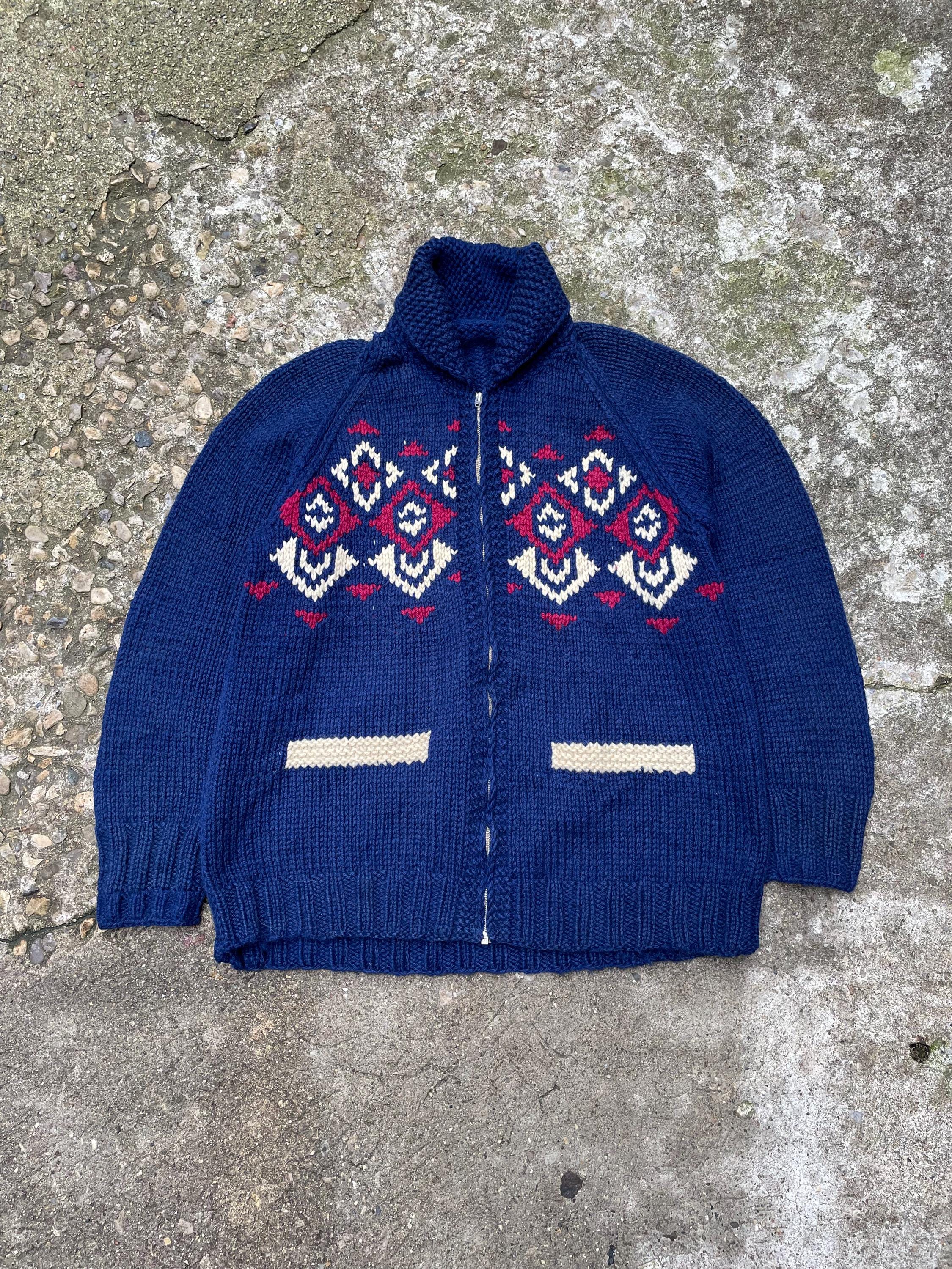 60s Cowichan Sweater - Etsy 60s Cowichan Sweater - Etsy