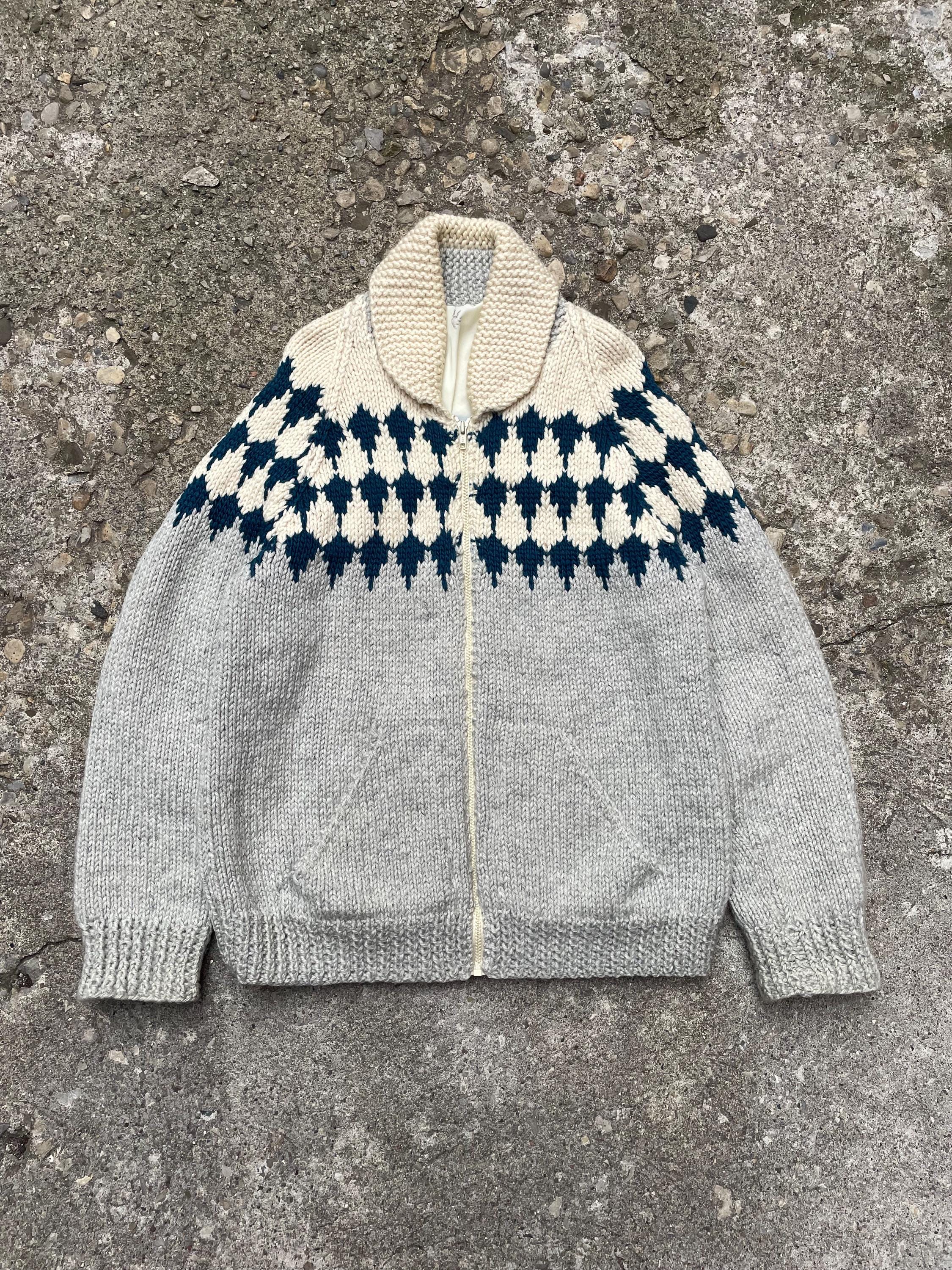 Cowichan 70s Sweater - Etsy