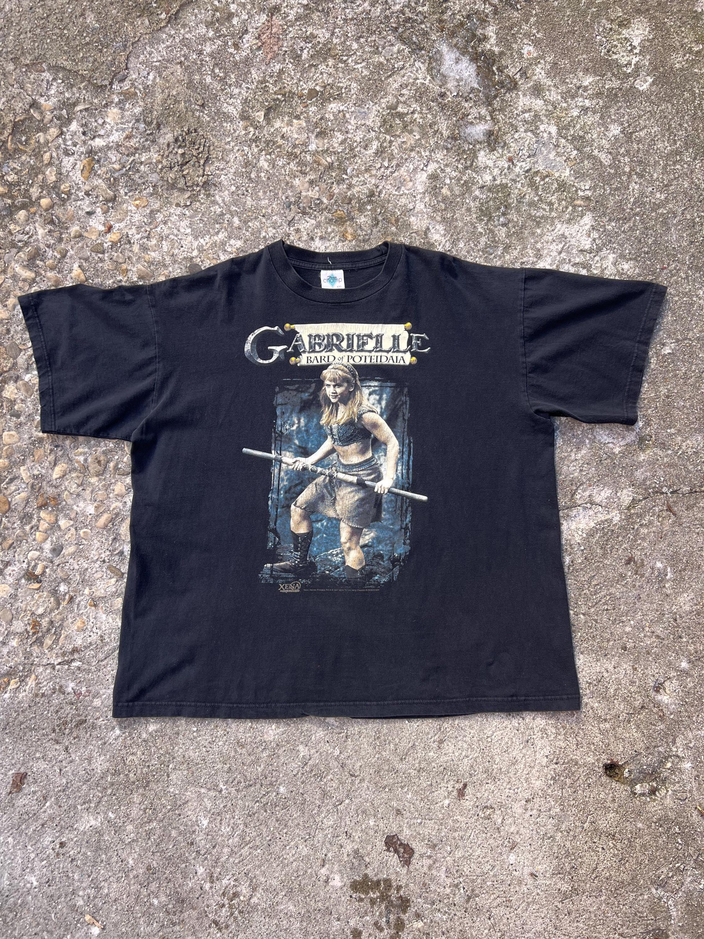 Gabrielle×Ameri 10TH HISTORY OVER SHIRT Xena and Gabrielle Shirt - Etsy