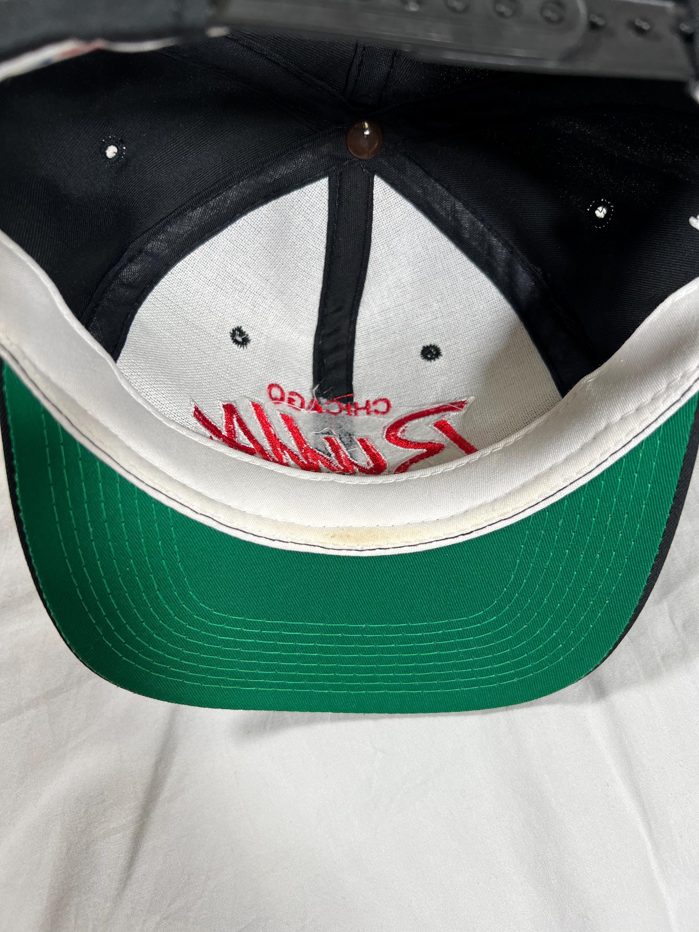 Vintage 1990's Sports Specialties Chicago Bulls Script Logo Twill