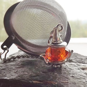 Witch Hat Tea Infuser Charm: Halloween Tea Accessory