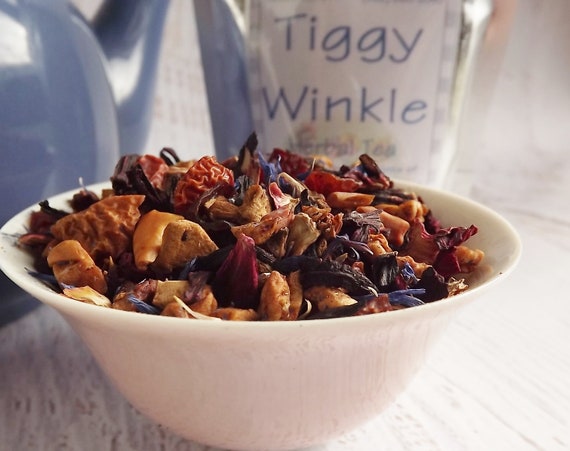 Tiggy Winkle Herbal Tea: Fruity Lemon Blend, Kids Caffeine-Free Tea