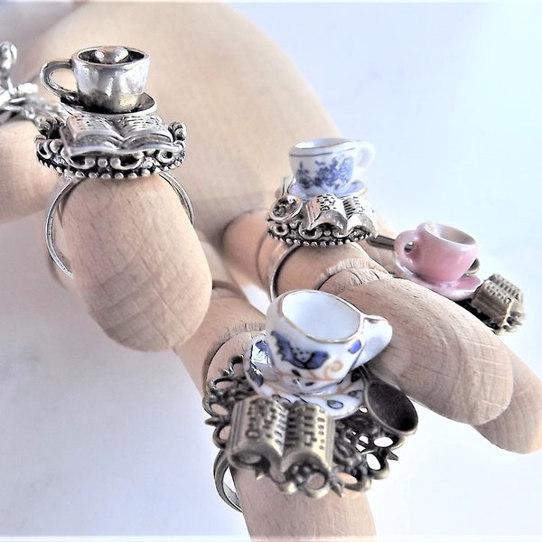 Teacup Jewelry Etsy