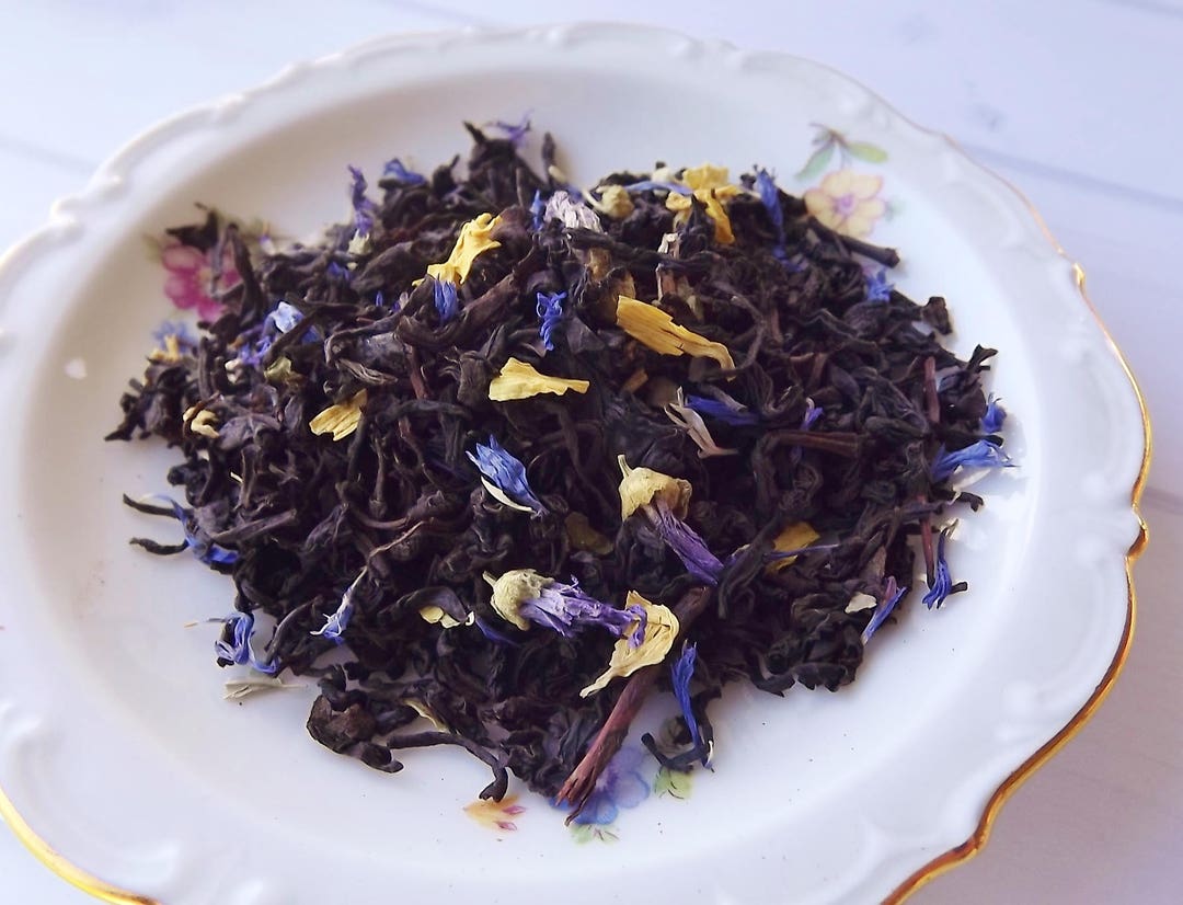 Black Currant Tea Loose Leaf Black Tea Etsy 日本