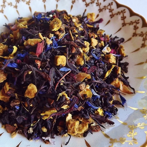 Happy Witch, Spiced Apple Vanilla, Black Loose Leaf Tea