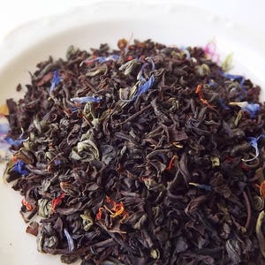 Prince of Wales, Loose Leaf Tea, Black Tea, Traditional British Tea Blend, Hand Blended,  Specialty Blend, Tea Party Favor, Wedding Favor