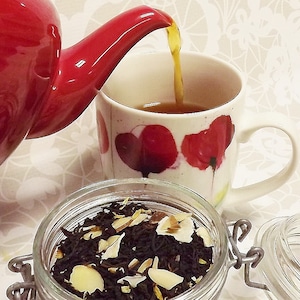 Chocolate Coconut Almond Black Tea: &quot;Oh, Joy!&quot; Loose Leaf Tea