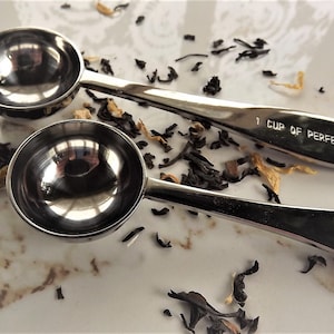 The Perfect Cup, Tea Spoon, Loose Leaf Tea Measuring Spoon image 1