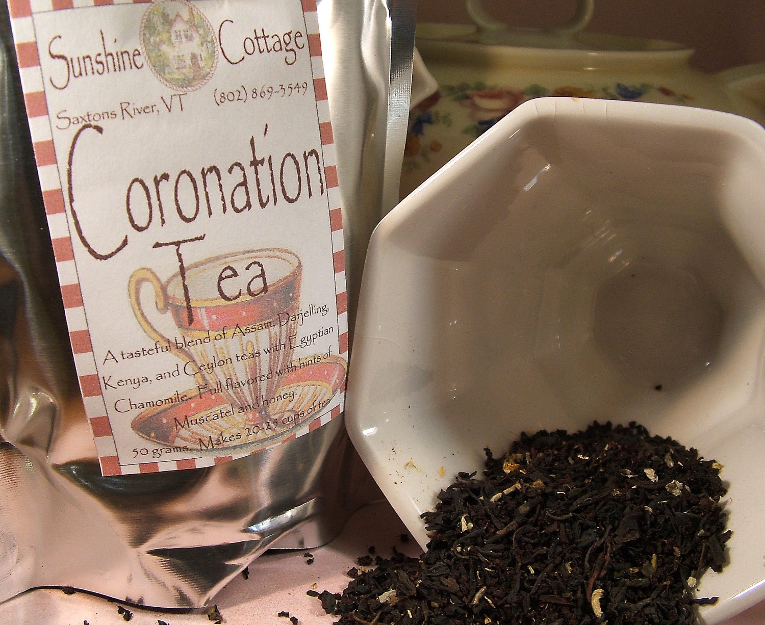Coronation Tea Loose Leaf Tea black Tea Traditional British Etsy