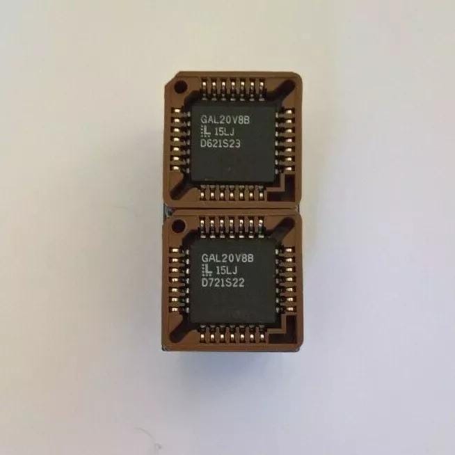 Commodore 64 PLA Sostitutivo – Reticolo GAL20V8B-25 (2 Pezzi) Per 906114-01, Vintage USA
