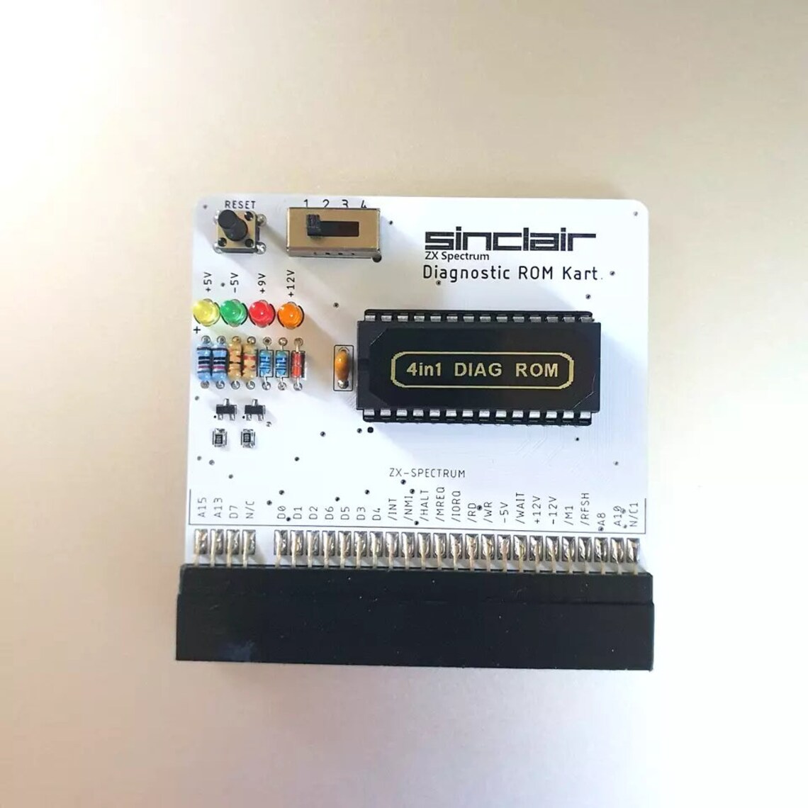 ZX Spectrum 16k 48k 128k +2 Diagnostic Test Cartridge - External Test ...