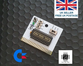 Cartucho de diagnóstico de prueba de Commodore 64 8 en 1 (781220 586220++ 1541 c64 DIP28)