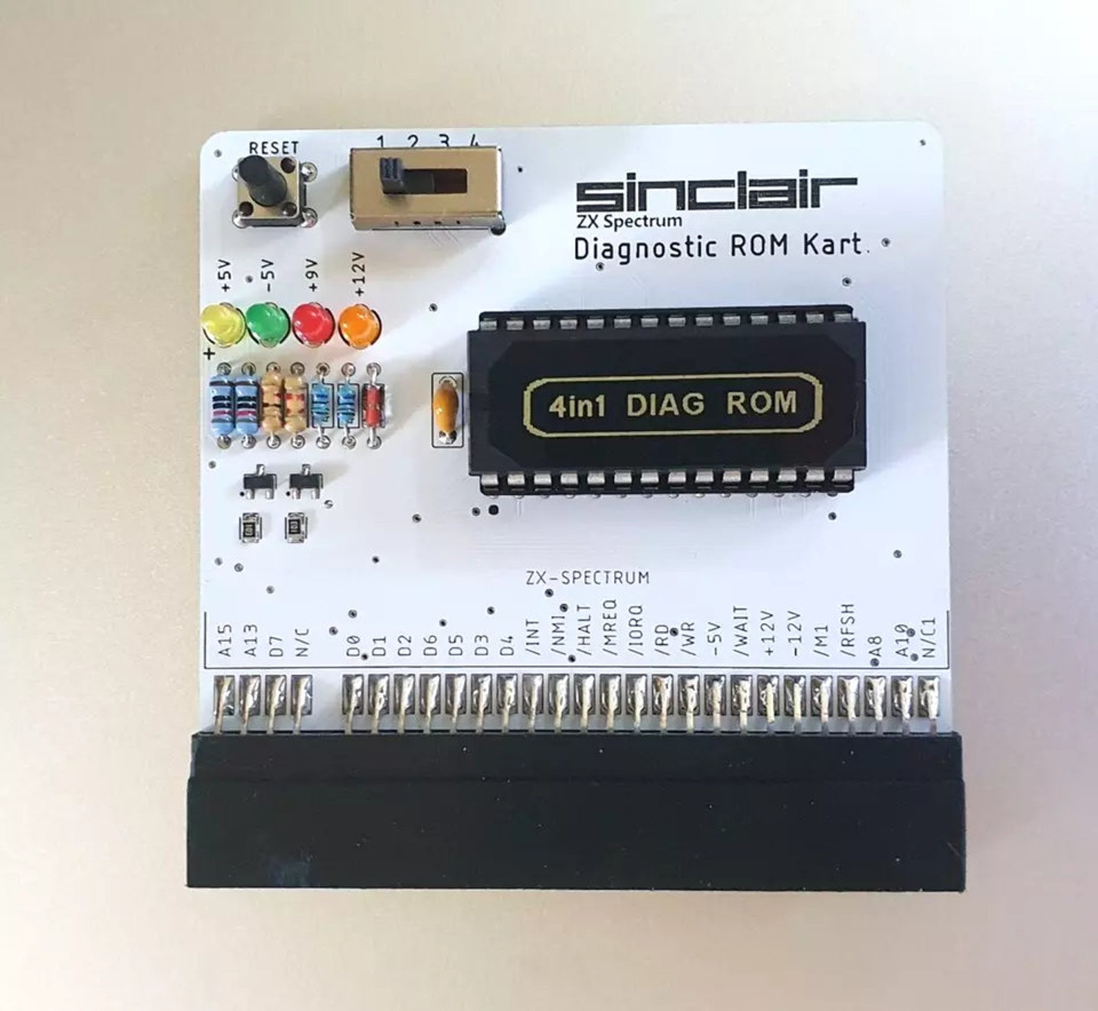 ZX Spectrum 16k 48k 128k +2 Diagnostic Test Cartridge - External Test ...