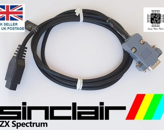 Adaptador de joystick Sinclair ZX Spectrum +2 A/B o +3 Cable SJS1 a Kempston