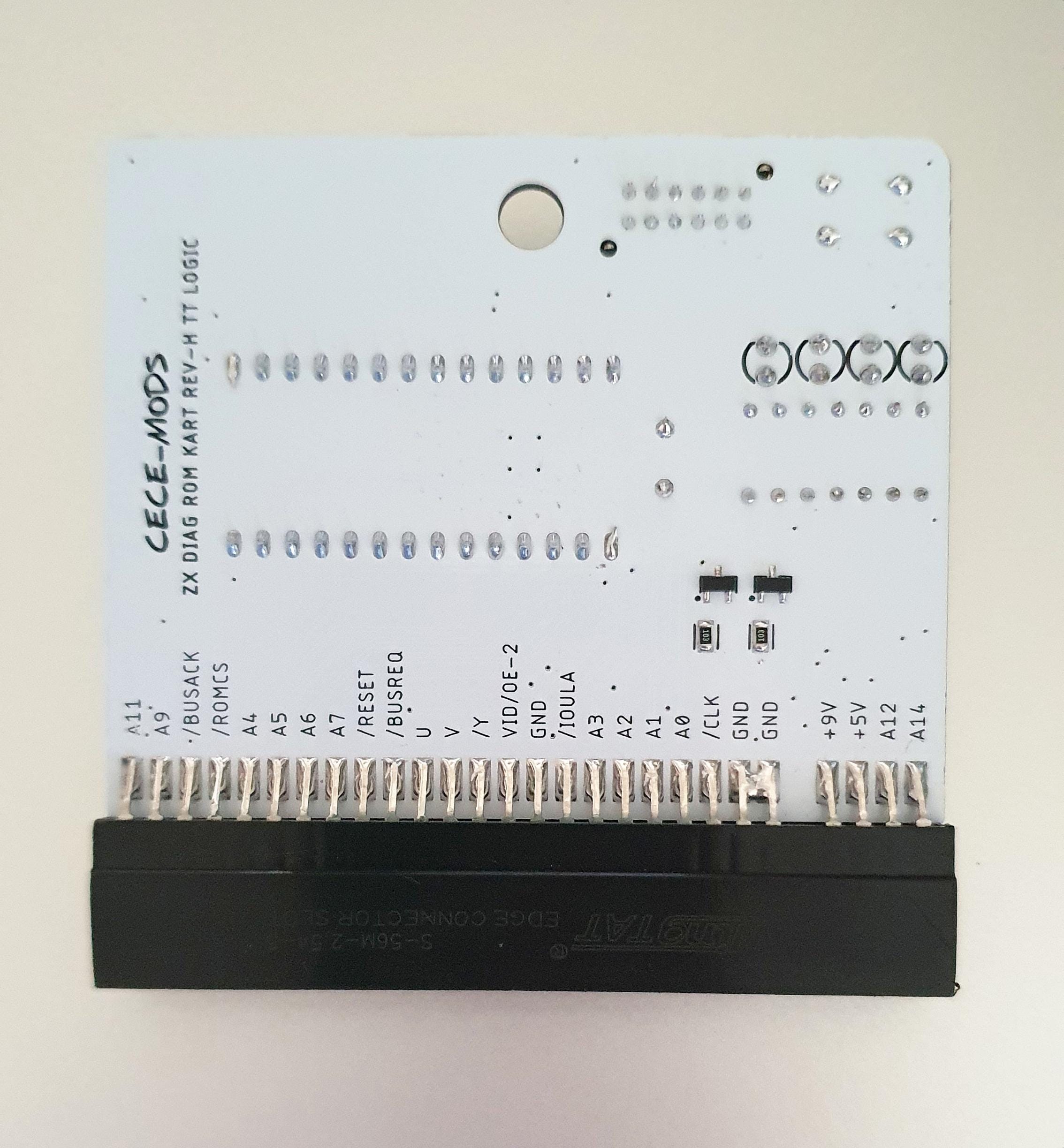 ZX Spectrum 16k 48k 128k +2 +3 Diagnostic Test Cartridge