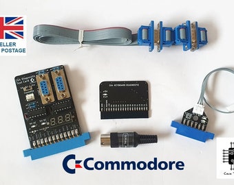 Arnés de prueba de diagnóstico para Commodore 64 586220+ 588121 785260 c64c sx-64 c128